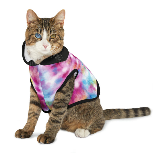 Sweat à capuche pour animaux de compagnie - Tie Dye